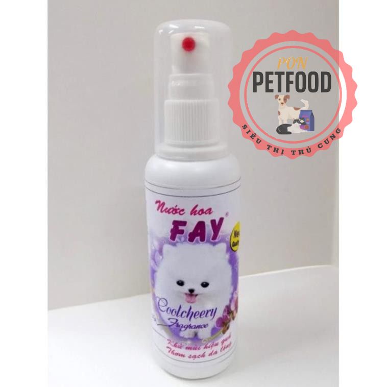 Nước hoa chó mèo 90ml (2 loại) Nước hoa Fay CoolCheery En-Rosely cho thú cưng