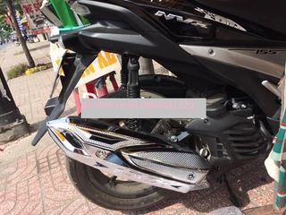 ốp bô xe nvx 155 mạ crom