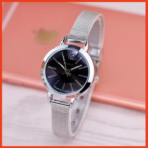 Đồng Hồ Nữ Quatz Dây Thép Hàng Thiết Kế Nhỏ Sang Trọng
