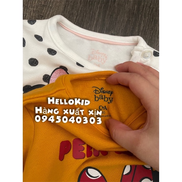 B58 - Bộ nỉ bông minnie CA cho bé