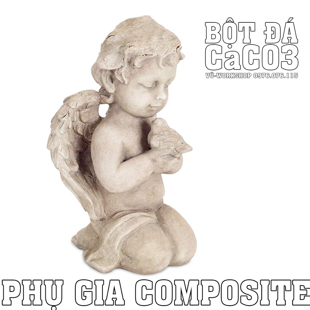 Bột đá CaCO3 - Phụ gia composite - Polyester resin 1kg