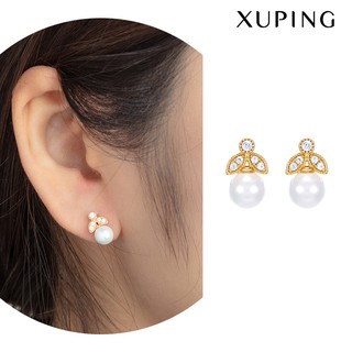 Bông Tai Nữ Mạ Vàng 18K, Thiết Kế Phong Cách Cổ Điển Sang Trọng - XPBT76