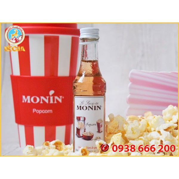 Siro Monin Bắp Rang Bơ 700ml - Monin Popcorn Syrup