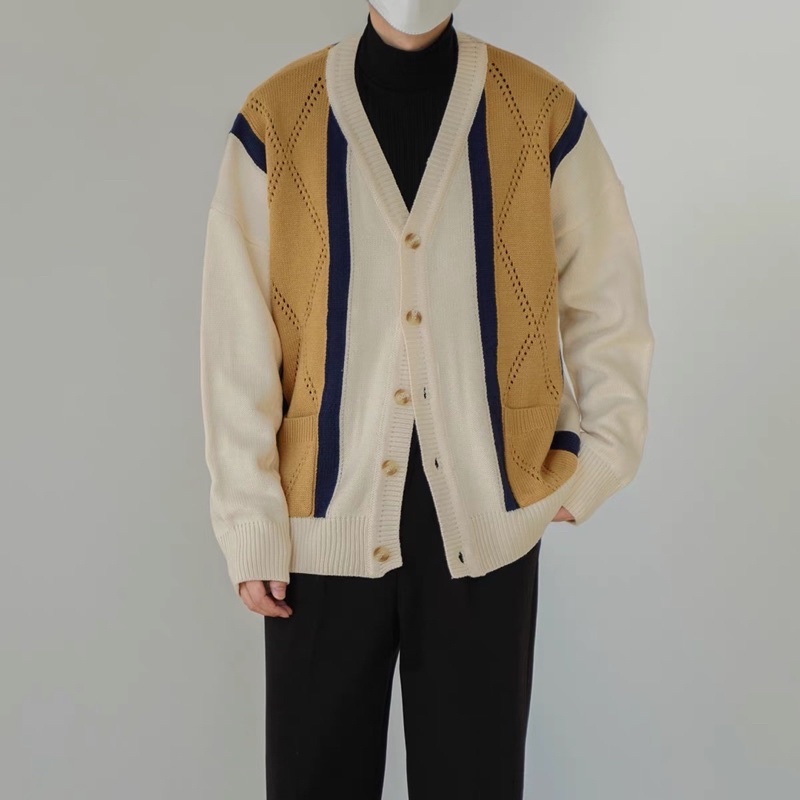 Áo len Cardigan nam nữ Unisex cổ điển dễ phối đồ hợp thời trang mùa thu đông và mùa xuân nhẹ nhàng
