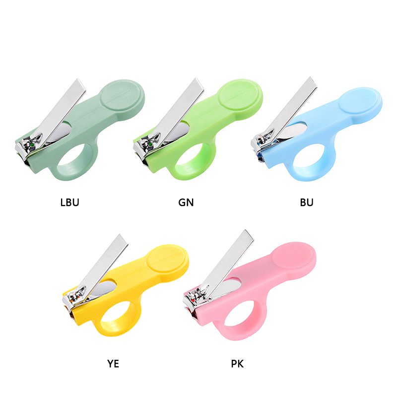 Thumb Sleeve Anti-falling Baby Nail Clippers Baby Safety Nail Clippers Anti-meat Semicircle Bracelet YKT