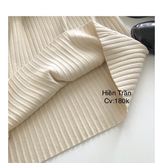 Chân váy len dáng xoè ( ảnh thật, có sẵn)