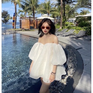 Áo babdy doll voan dáng xoè