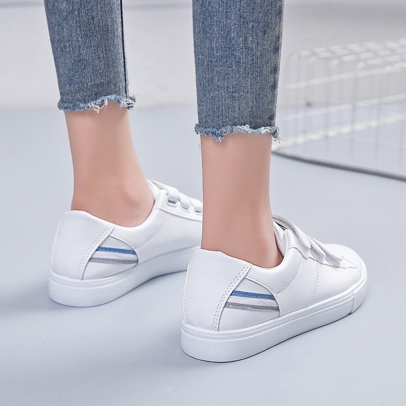 Giày Thể Thao Phối Khóa Dán Thời Trang Hàn Quốc 2019 | BigBuy360 - bigbuy360.vn