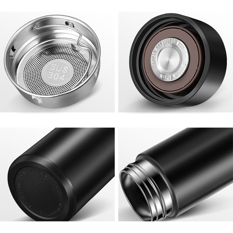 BÌNH GIỮ NHIỆT 800ML LOẠI XỊN INOX 304 [ẢNH THẬT]