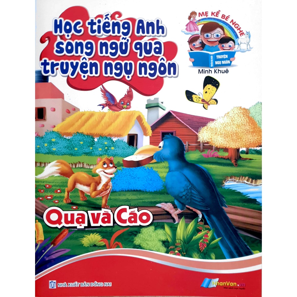 Sách - Trọn bộ 7 quyển Học Tiếng Anh song ngữ qua Truyện Ngụ Ngôn