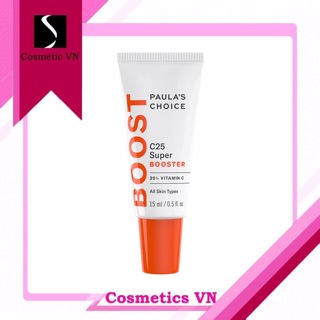 C25 SUPER BOOSTER Tinh chất hỗ trợ thâm nám 25% vitamin C PAULA’S CHOICE