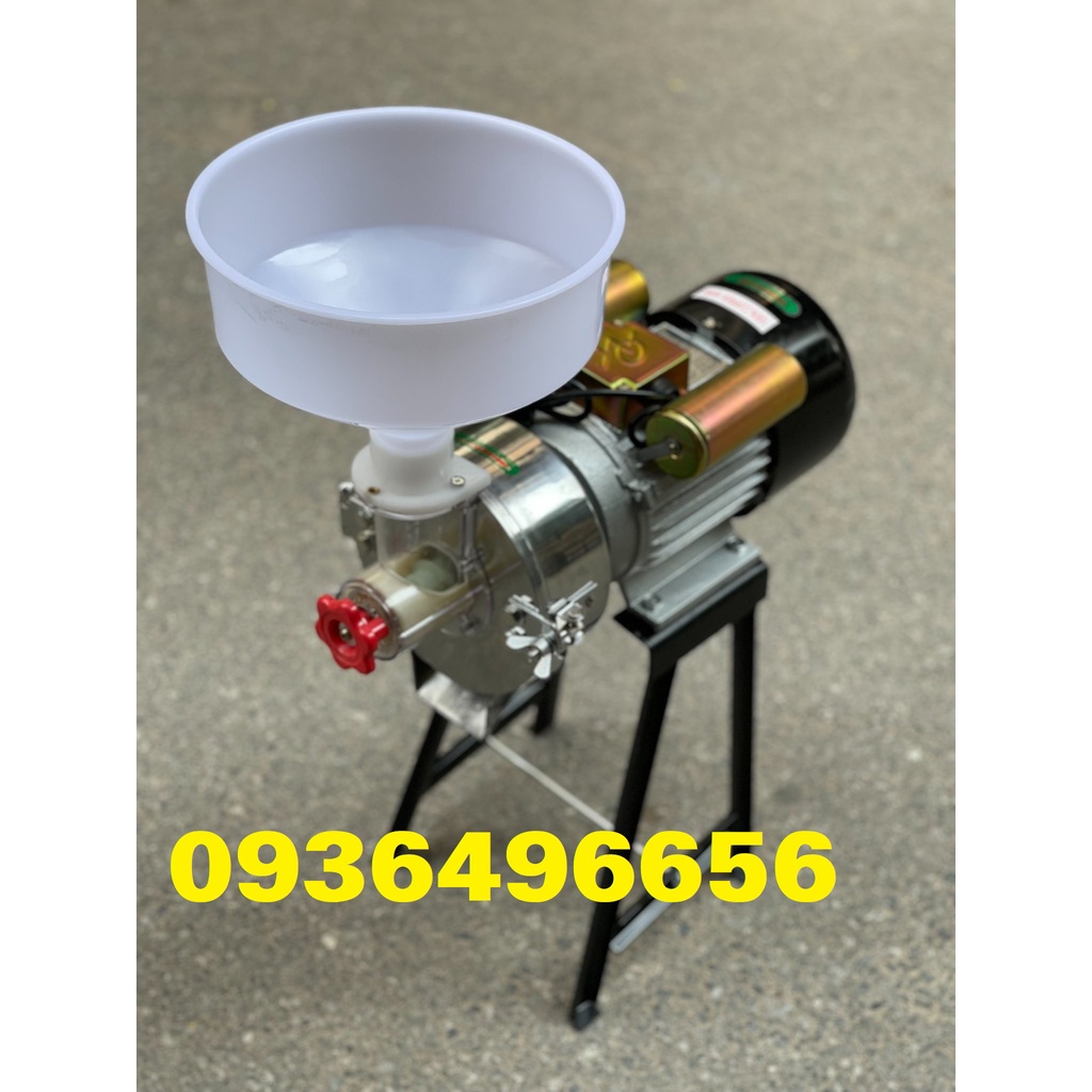 Máy xay bột ướt, xay gạo, đỗ làm bánh, máy xay bột gạo nước inox 20-30kg/h
