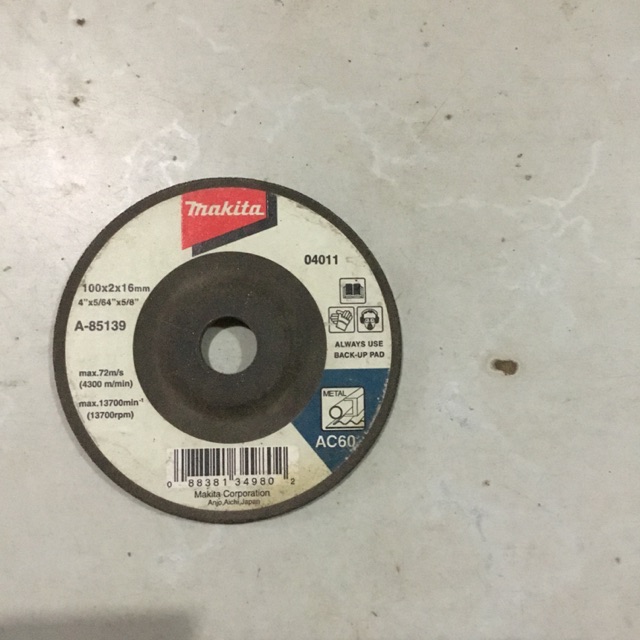 Đá mài inox  100 A-85139