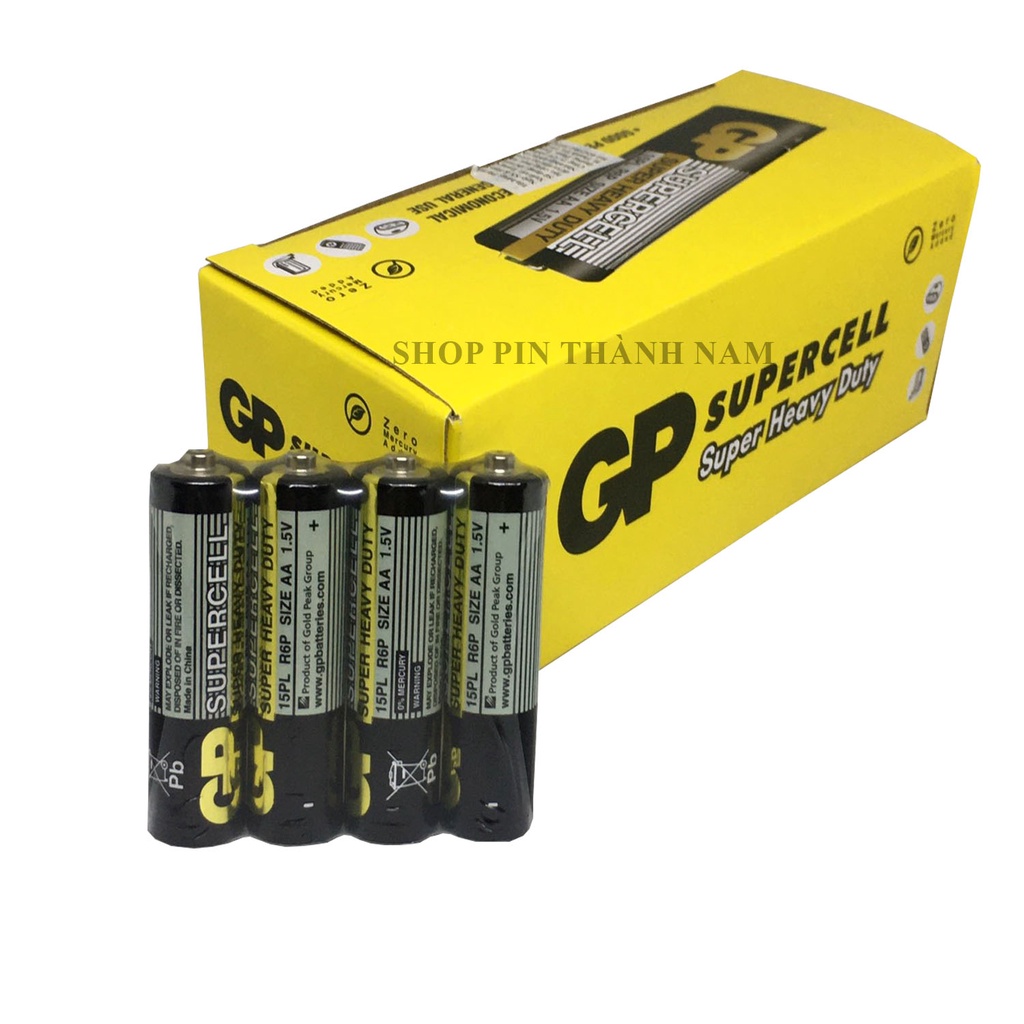 Hộp 40 viên pin AA GP supercell 15S-IS4 chính hãng