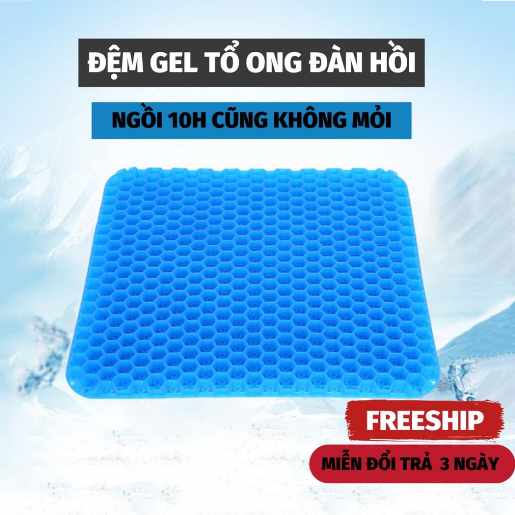 Đệm Ngồi 3d thoáng khí, Đệm Gel Lưới Thoáng Khí Lót Ghế Ngồi, Ô Tô THẾ HỆ MỚI LOẠI TỐT