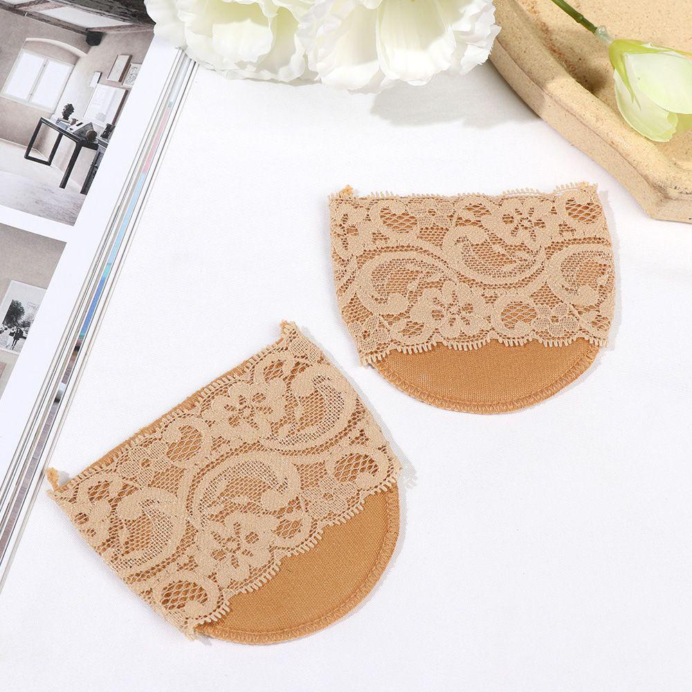 1 Cặp Miếng Lót Giày Thấm Hút Mồ Hôi Chống Trượt Tiện Lợi Dành Cho Nữ