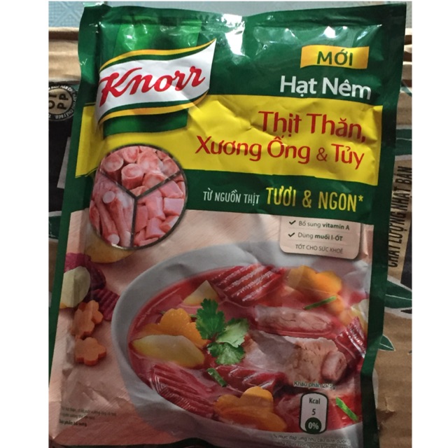 Hạt nêm Knorr thịt thăn, xương ống và tuỷ 170g