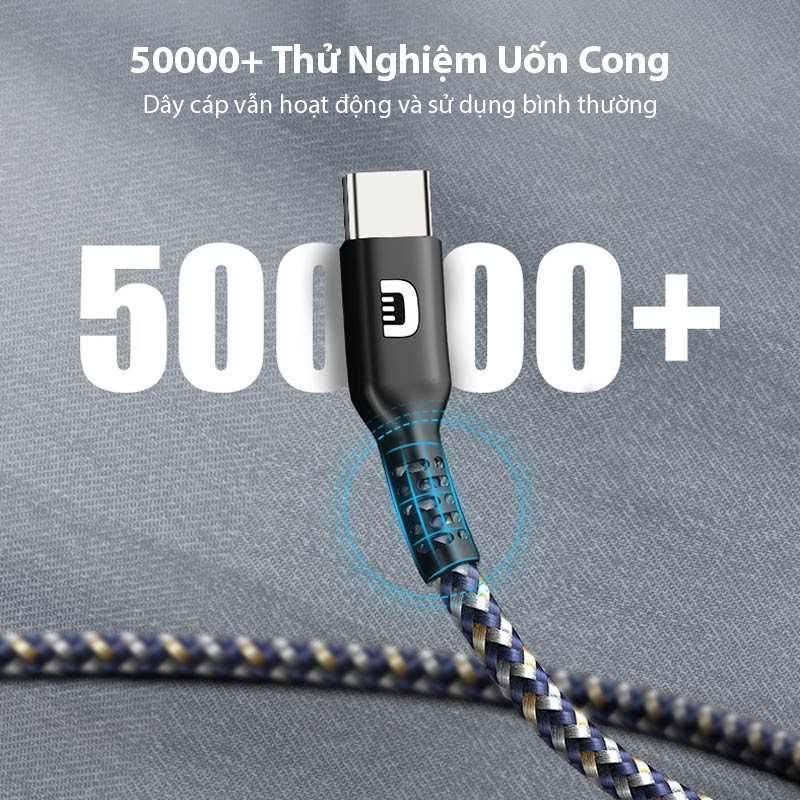 Cáp Sạc Nhanh USB-C To USB_C Zendure SuperCord Hỗ Trợ Sạc Nhanh PD 100W Sử Dụng Được Cho Macbook, Huawei, Xiaomi