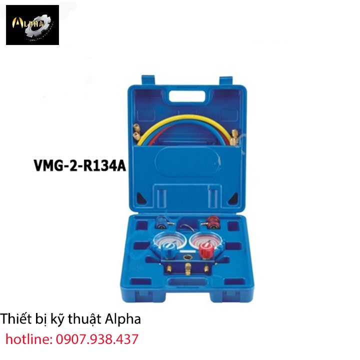 Bộ Đồng hồ nạp gas lạnh Value VMG-2-R134a -  Chất lượng, Uy tín - Hàng Công ty -bảo hàng 6 tháng