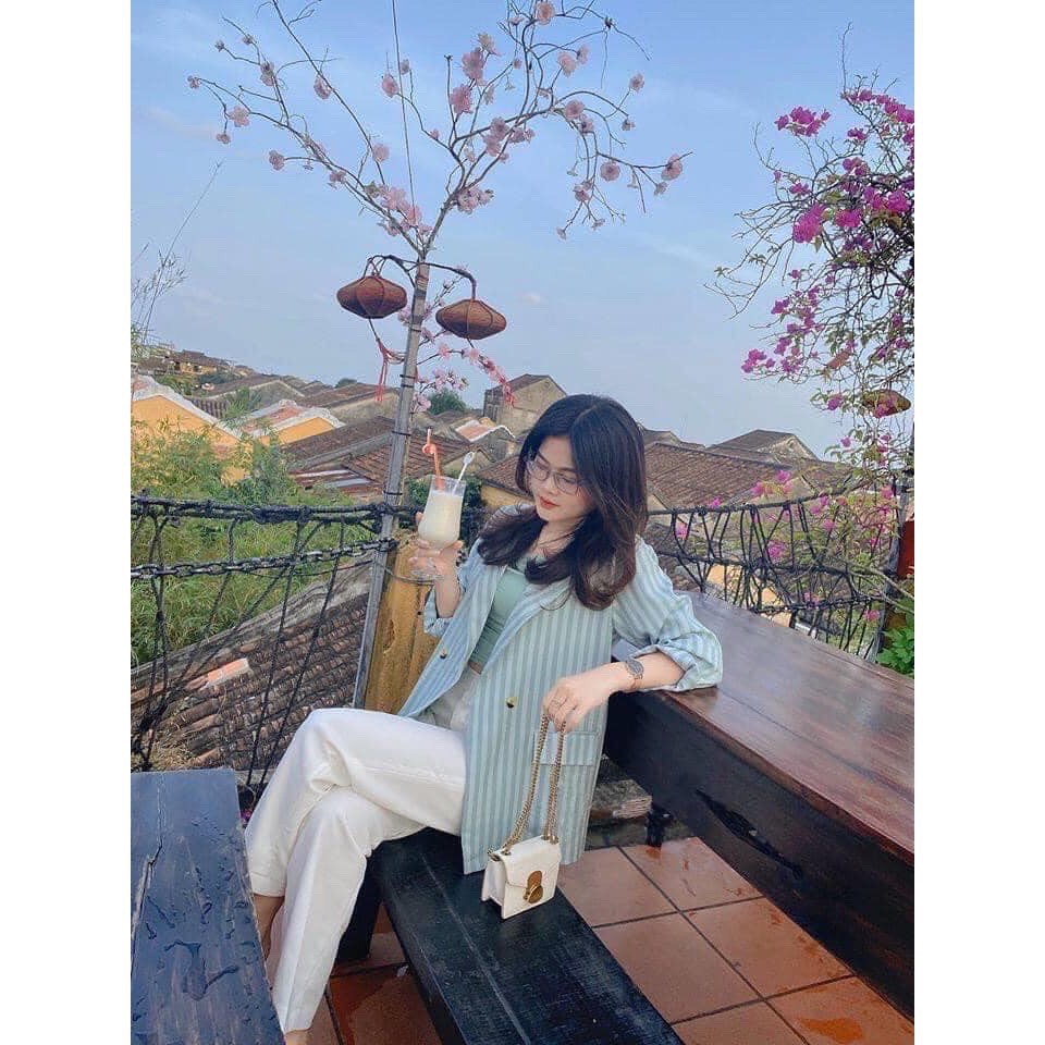 [ Mã FAGET5K giảm 5K đơn bất kỳ] 🌹 Áo Vest Nữ Hàn Quốc kẻ sọc cá tính | BigBuy360 - bigbuy360.vn