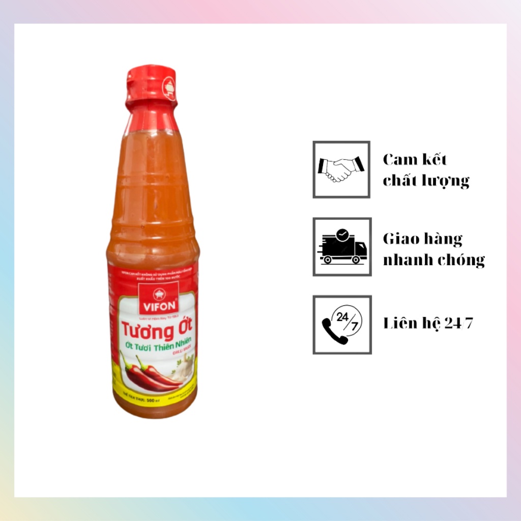 Tương ớt cà,Tương ớt Vifon 500ml