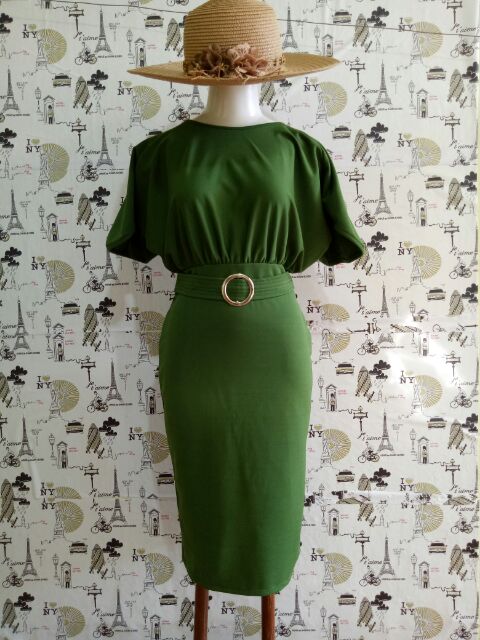 (5 màu, big size) Đầm Nữ Công sở Tay Cánh Tiên Đẹp Như HH Mỹ Linh | BigBuy360 - bigbuy360.vn