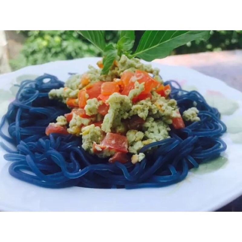 Mì bún ngũ sắc rau củ bún hoa đậu biếc/khoai lang tím/chùm ngây/gạo lửa ngũ cốc đặc sản Cao Bằng Eatclean