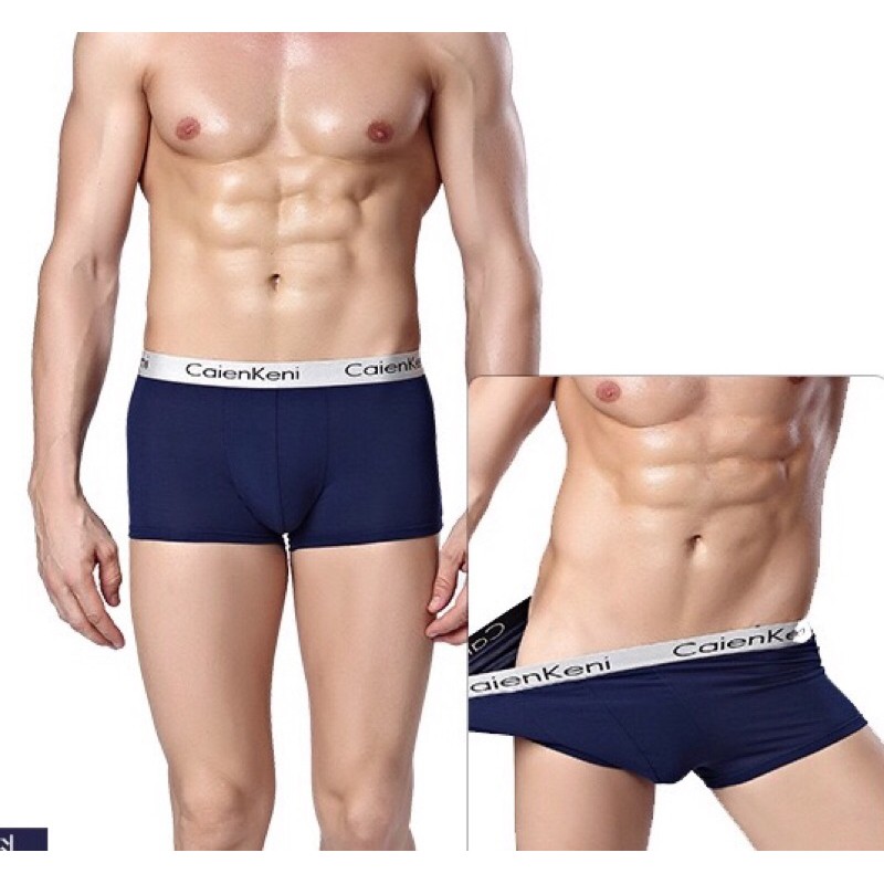 Quần Lót Đùi Boxer Nam Lụa Lạnh Mềm Mịn Mát Màu Nổi Bật Cá Tính - Lucky Girl shop