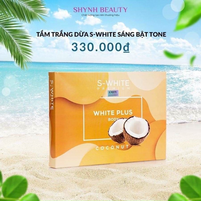 Tắm trắng bơ , dừa Swhite 50g ( Hạn sử dụng mới 2024)