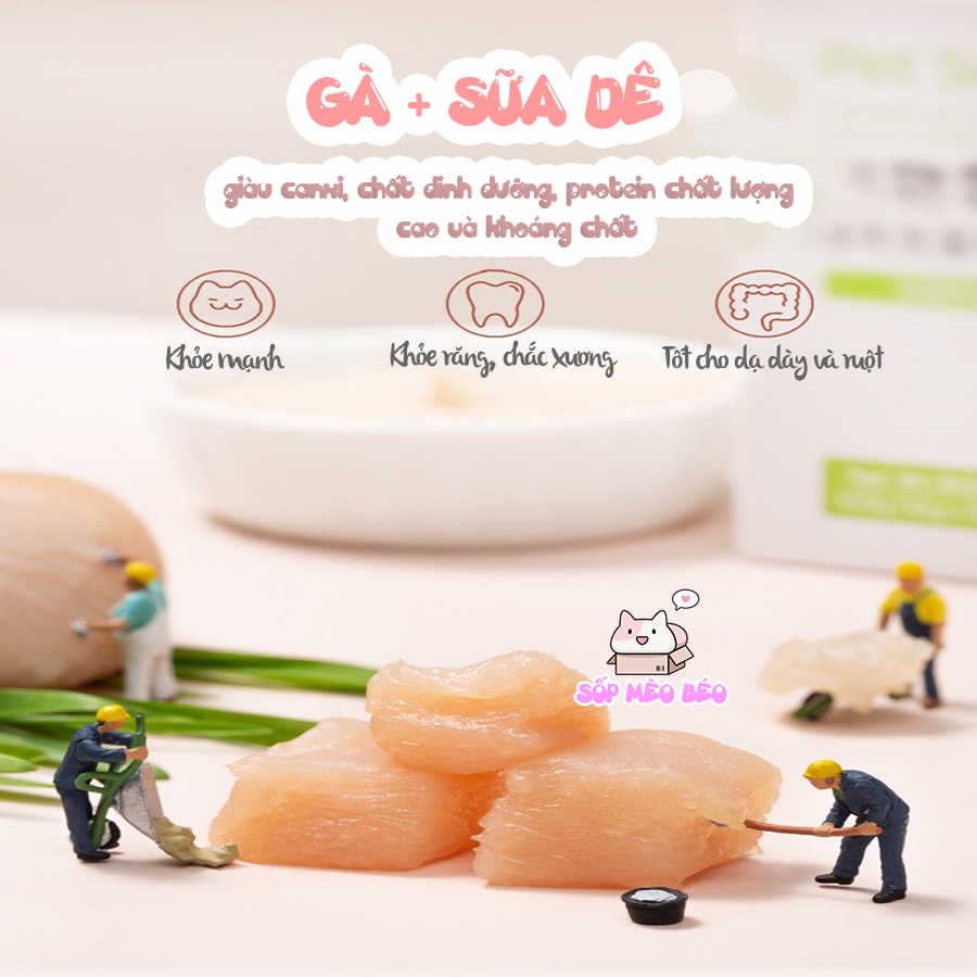 Soup thưởng Mèo Mr.Meow-Thức ăn nhẹ cho Mèo nhiều dinh dưỡng-hàng mới date xa