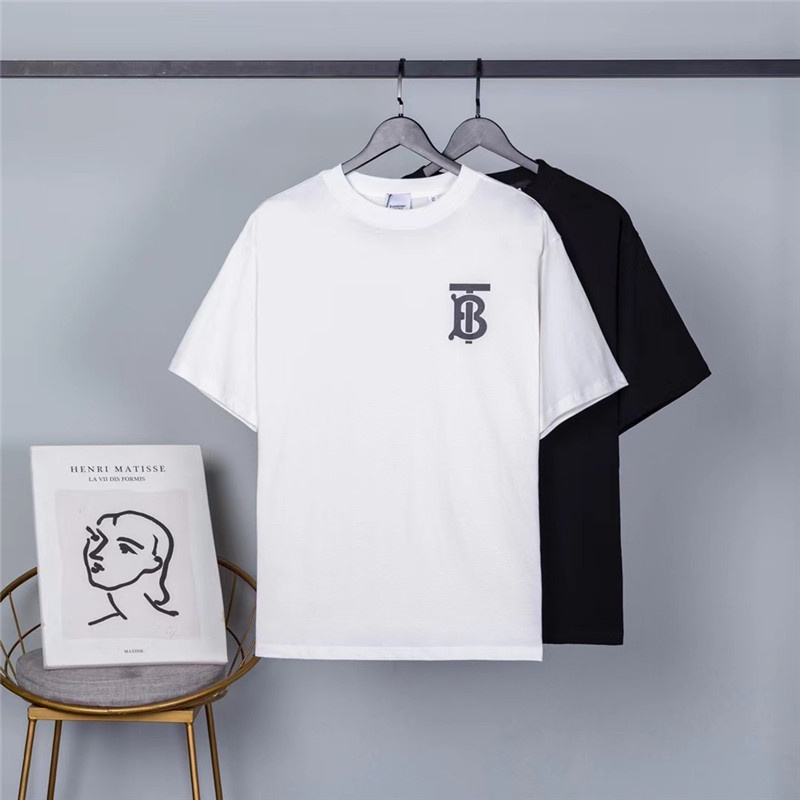 Áo Thun Cotton Tay Ngắn In Chữ Đơn Giản Hợp Thời Trang Cho Nam Và Nữ