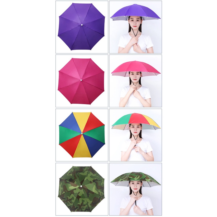Dù Chống Nắng Hai Lớp Thoáng Khí Tiện Lợi Dễ Sử Dụng
