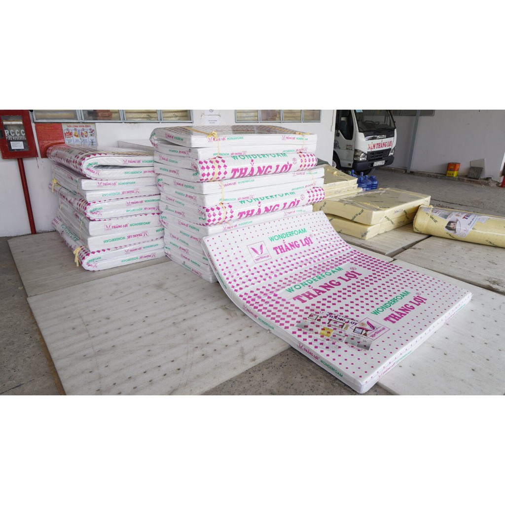 Nệm cao su Wonder Foam Thắng Lợi chính hãng, BH 15 năm, free ship