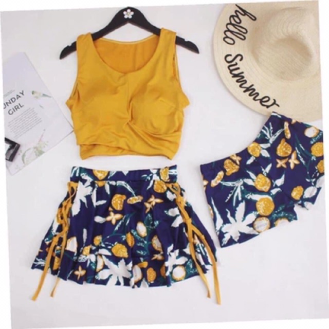 SET ĐI BIỂN 3 CHI TIẾT( đủ size S->XL) | BigBuy360 - bigbuy360.vn