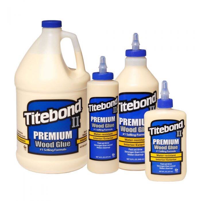 Keo dán gỗ đa năng Titebond trong nhà và ngoài trời chai 473ml