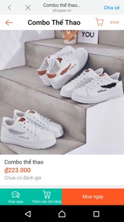 Combo giầy thể thao