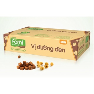 THÙNG 36 HỘP SỮA ĐẬU NÀNH FAMI VỊ ĐƯỜNG ĐEN 200ML/ SỮA ĐẬU NÀNH VINASOY
