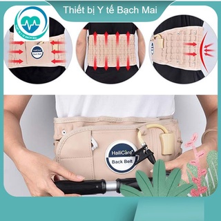 Đai hơi kéo dãn cột sống, hỗ trợ thoát vị đĩa đệm, đai lưng cột sống haili care