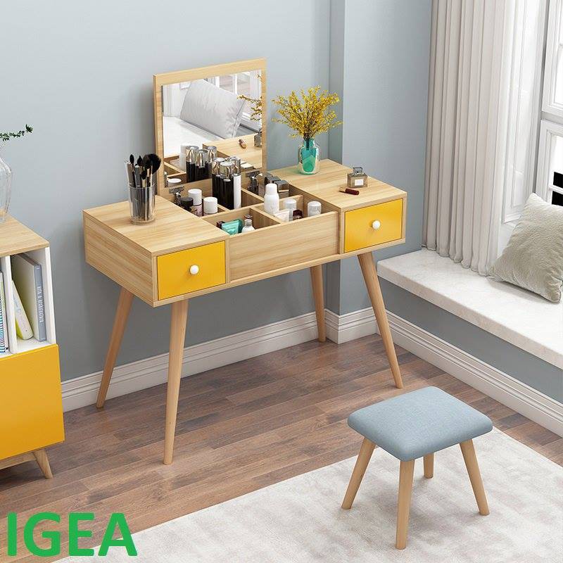 [XẢ KHO] Bàn Trang Điểm-Không Kèm Ghế GP43 Thương Hiệu IGEA