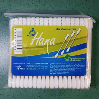 TĂM BÔNG CAO CẤP HANA THÂN GỖ 100c