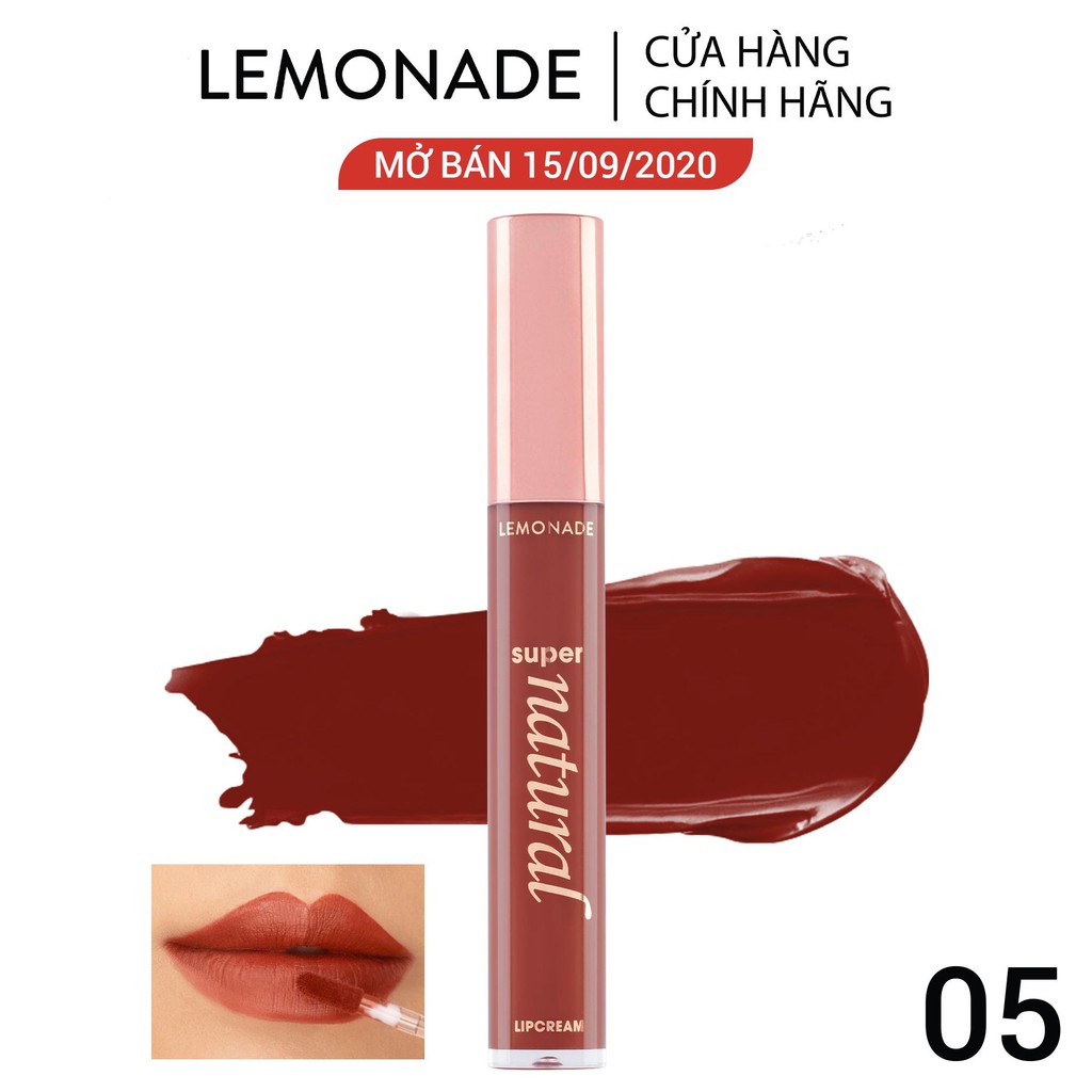 Son Kem Lì Lemonade SuperNatural Matte Lipcream 5g | Thế Giới Skin Care