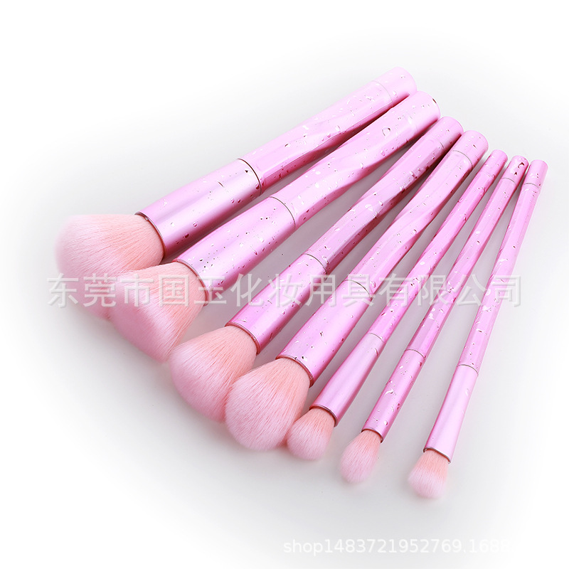 (Hàng Mới Về) Set 7 Cọ Trang Điểm Tay Cầm Hình Xoắn Ốc Độc Đáo | BigBuy360 - bigbuy360.vn