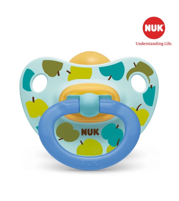 TY GIẢ NUK CAO SU SIÊU MỀM CHỈNH NHA 0-6M/6-18M/18-36M