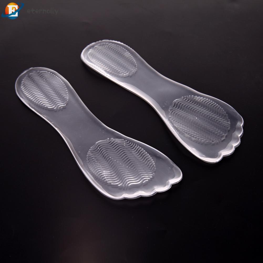 Eternally 1 Pair High Heel Silicone Gel Cushion Insole Shoe Anti Slip Foot Feet Pad