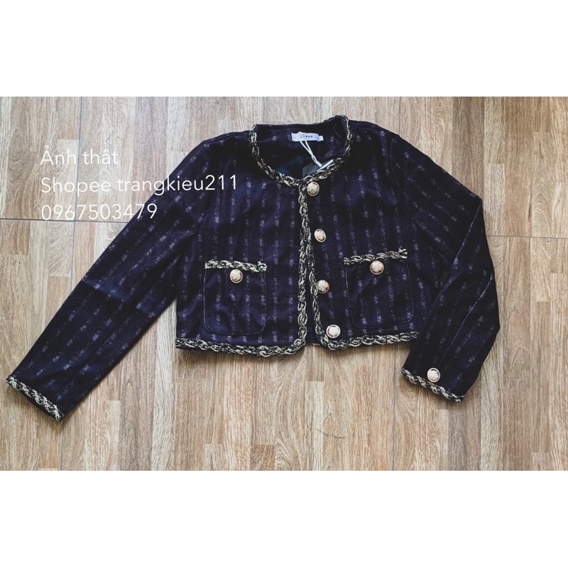 ÁO DẠ PHỐI VIỀN DÁNG NGẮN ( mẫu mới) | BigBuy360 - bigbuy360.vn