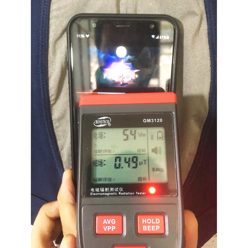 Quần lót nam kiểu sịp tam giác Voga Bạc chống bức xạ điện từ di động, wifi