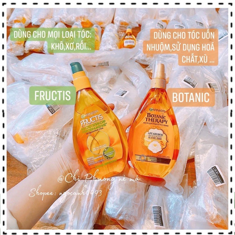 DẦU DƯỠNG TÓC GARNIER BOTANIC THERAPY/FRUCTIS