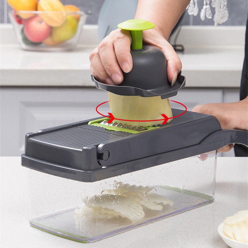 Dụng Cụ Bào Sợi Củ Quả Đa Năng 8 Trong 1