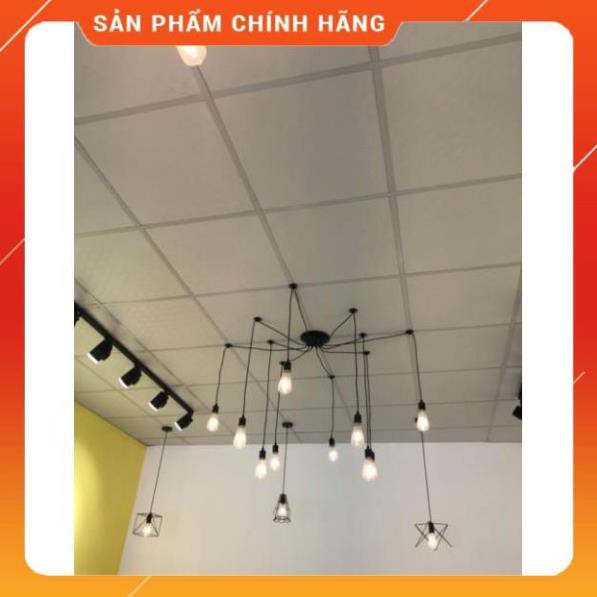 Đèn chùm: Bộ đèn 8 đui /10 đui /15 đui treo trần trang trí quán cafe( chưa gồm bóng)