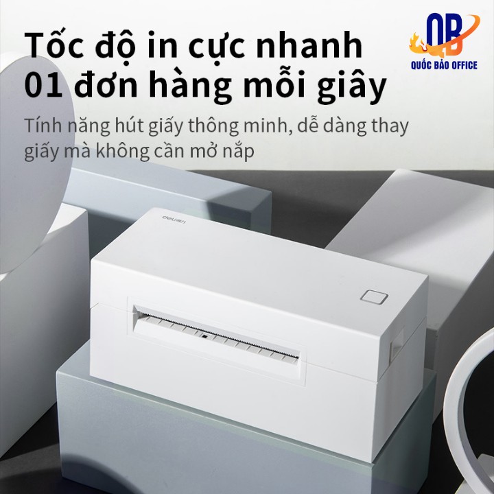 MÁY IN HÓA ĐƠN CHUYÊN DÙNG TMĐT DELI - 1 ĐƠN MỖI GIÂY - 15208 - QUỐC BẢO OFFICE